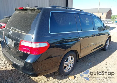 2007 Honda Odyssey Ex-L из США, поврежденный, VIN 5FNRL387X7B030071